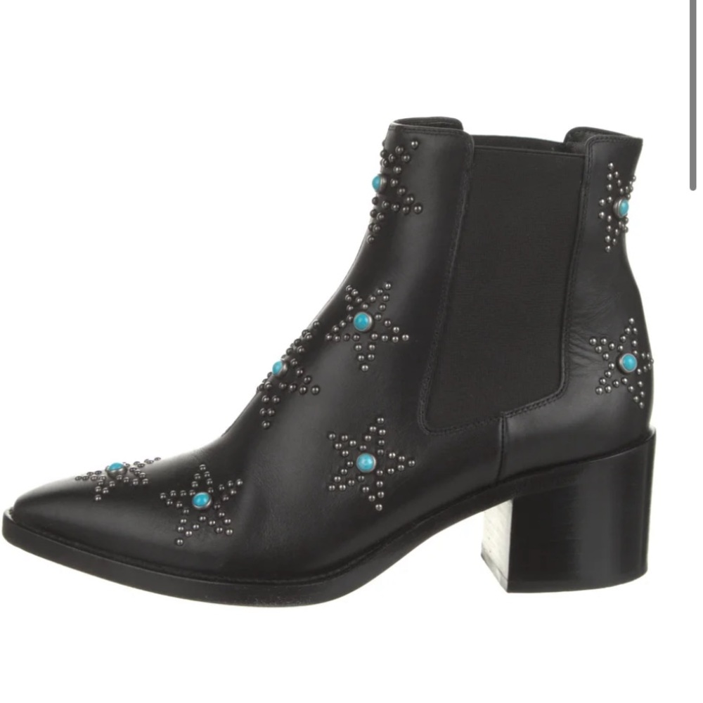 Valentino Leather Chelsea Boots - Picture 4 of 5
